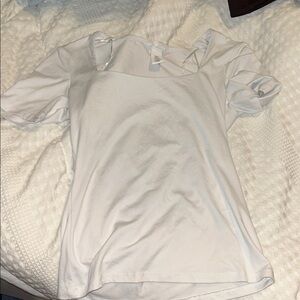 H&M Classic White Short Sleeve Tee